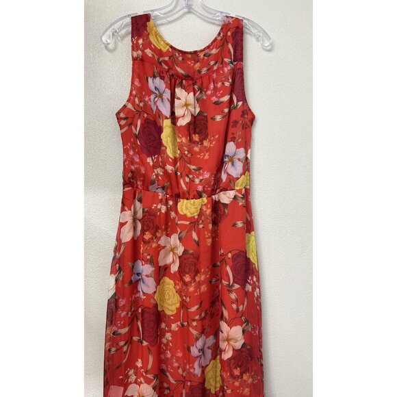 Johnny Was Jade Nidra Silk Wrap Dress Women’s Size Medium Floral (no Belt) Fairy - Picture 10 of 15